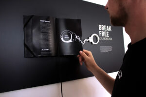 Designstudentin baut Break Free Kalender