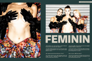 Fashiondesign trifft auf Editorial Design