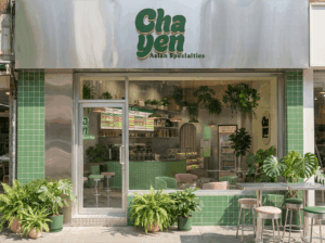 KI generiertes Schaufenster