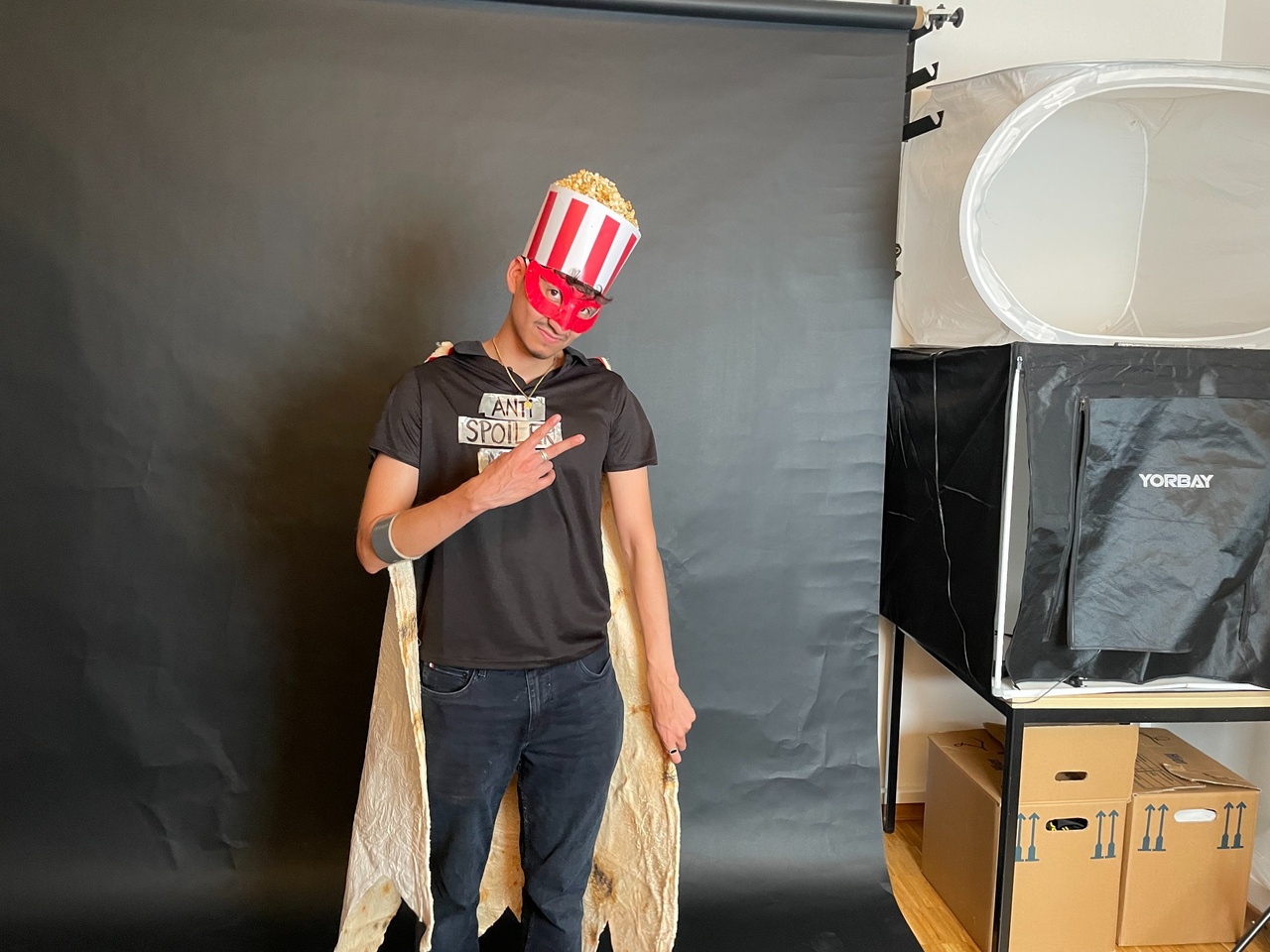 Designstudentin filmt Social Media Kampagne